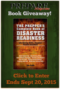 FB, Tweet, Pin and Blog Image for Disaster Preparedness Giveaway